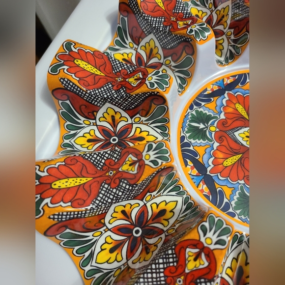 Prepara Taco Holder Carousel Stand - Melamine dish - Holds 10 Tacos - Picture 7 of 8